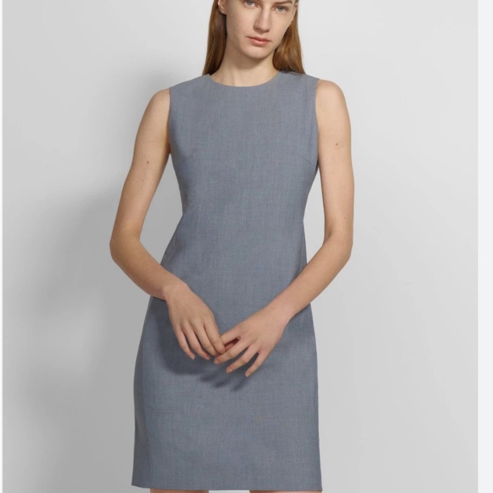 Theory Gray Mini Dress